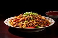 Yakisoba noodle pasta food. AI generated Image by rawpixel.