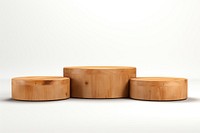 Wood furniture table white background. AI generated Image by rawpixel.