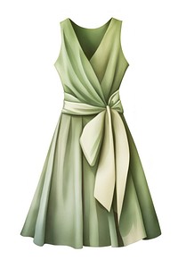 Wrap dress fashion celebration elegance. AI generated Image by rawpixel.