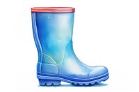 Rain boot footwear shoe clothing. AI generated Image by rawpixel.