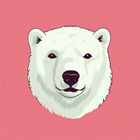 Polar bear mammal animal carnivora. AI generated Image by rawpixel.