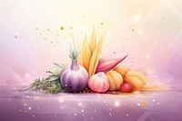 Vegetable celebration ingredient decoration. AI generated Image by rawpixel.