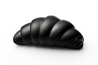 Croissant croissant black white background. AI generated Image by rawpixel.