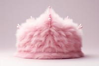 Crown fur pink softness. AI generated Image by rawpixel.