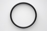Hoop black white background electronics. AI generated Image by rawpixel.