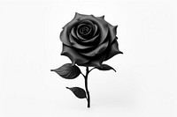 Rose rose flower plant. AI generated Image by rawpixel.