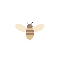 Honey bee cartoon animal insect. AI generated Image by rawpixel.
