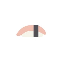 Sushi white background cosmetics produce. AI generated Image by rawpixel.