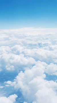 Clouds sky outdoors horizon. AI generated Image by rawpixel.