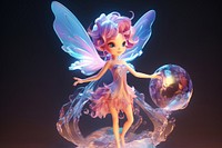 Fairy doll toy representation. AI generated Image by rawpixel.