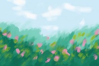 Meadow backgrounds outdoors painting