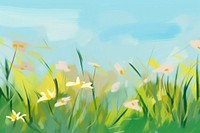 Spring backgrounds grassland outdoors. AI generated Image by rawpixel.