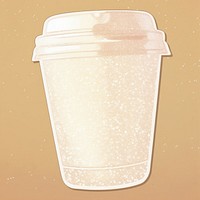 Cold coffee cup mug refreshment disposable. AI generated Image by rawpixel.