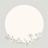 Flower circle dishware clothing. AI generated Image by rawpixel.