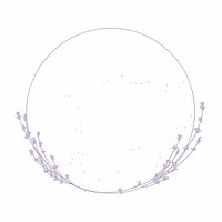 Lavender pattern circle plant. AI generated Image by rawpixel.