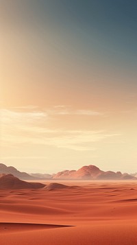 Mountain desert landscape mountain outdoors. AI generated Image by rawpixel.