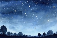 Night sky backgrounds landscape outdoors. AI generated Image by rawpixel.
