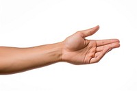 Man hand finger white background gesturing. AI generated Image by rawpixel.