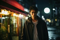 Japanese in the party night photography portrait street. AI generated Image by rawpixel.