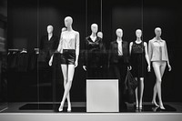 Shopping mannequin black adult. AI generated Image by rawpixel.