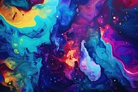 Acid texture backgrounds painting pattern. AI generated Image by rawpixel.