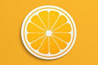 Orange slice grapefruit orange lemon. AI generated Image by rawpixel.