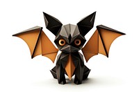 Bat origami paper bat. AI generated Image by rawpixel.