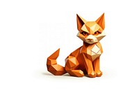 Cat art origami mammal. AI generated Image by rawpixel.