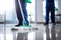 Cleaning floor adult cleanliness. 