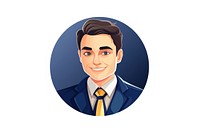 Business man portrait cartoon adult. AI generated Image by rawpixel.
