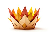 Crown origami paper crown. AI generated Image by rawpixel.