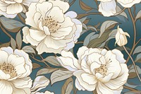 Camelia flower art wallpaper pattern