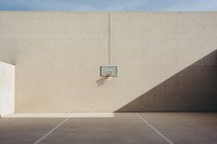 Basketball architecture sports wall. AI generated Image by rawpixel.