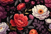 Flower arrangement backgrounds pattern. AI generated Image by rawpixel.