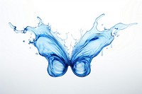 Butterfly water wing simplicity. AI generated Image by rawpixel.