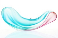 Balloon shape water white background. AI generated Image by rawpixel.