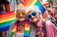 Parade glasses adult togetherness. AI generated Image by rawpixel.