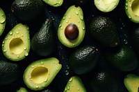 Avocado food backgrounds fruit. AI generated Image by rawpixel.
