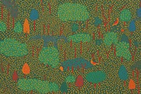 Jungle pattern art backgrounds. AI generated Image by rawpixel.