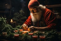 Harvesting christmas adult plant. AI generated Image by rawpixel.