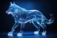 Wolf wolf animal mammal. AI generated Image by rawpixel.