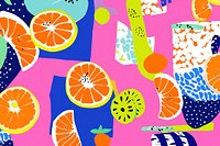Fruit backgrounds pattern food. AI generated Image by rawpixel.