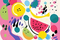 Fruit backgrounds food creativity. AI generated Image by rawpixel.
