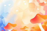 Mushroom backgrounds abstract petal. AI generated Image by rawpixel.