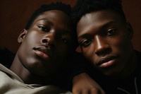 Black men teenager portrait photo togetherness. AI generated Image by rawpixel.