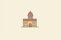 Church architecture building drawing. AI generated Image by rawpixel.