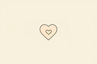 Heart backgrounds line logo. AI generated Image by rawpixel.