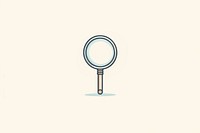 Magnifying line reflection circle. AI generated Image by rawpixel.