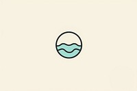 Water logo line cartoon. AI generated Image by rawpixel.