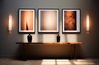 Modern frames table furniture painting. AI generated Image by rawpixel.